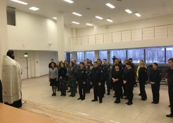 В СИЗО-1 УФСИН России по г. Санкт-Петербургу и Ленинградской области состоялась первая божественная литургия