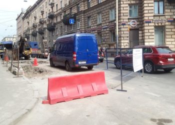 Стартовал сезон дорожных работ: где в Петербурге обещают пробки