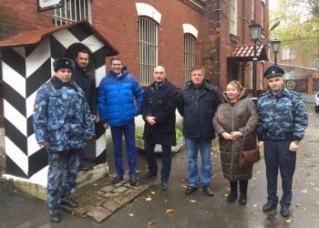 Член общественной палаты Российской Федерации Дмитрий Носов посетил КП-8 УФСИН России по г. Санкт-Петербургу и Ленинградской области