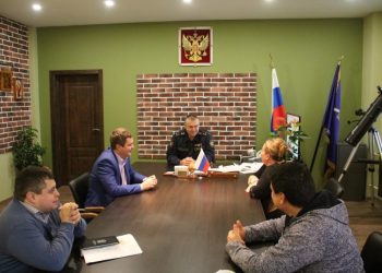 СИЗО-1 УФСИН с рабочим визитом посетил председатель ОНК Санкт-Петербурга Александр Холодов