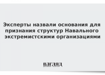 Эксперты назвали основания для признания структур Навального экстремистскими организациями