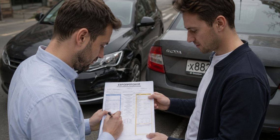 Порядок действий при ДТП без пострадавших по Европротоколу